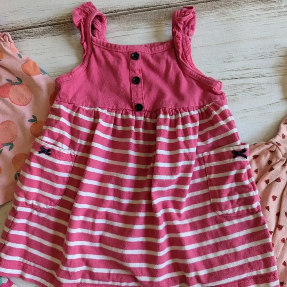 12M Summer Girls Dress Casual Bundle